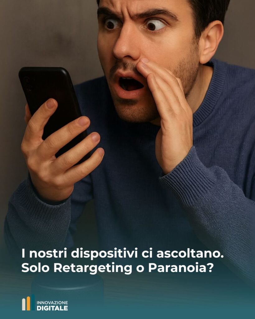 I nostri dispositivi ci ascoltano. Solo Retargeting o Paranoia? - IDI